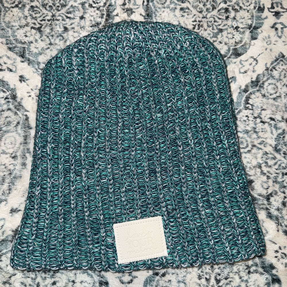 LYM Teal Knit Beanie